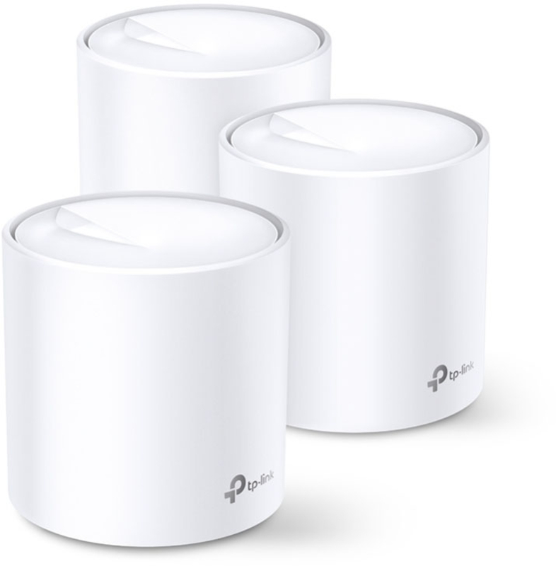 TP-Link - Sistema WiFi Mesh TP-Link Deco X20 AX1800 Whole-Home Mesh Wi-Fi 6 System (Pack 3)
