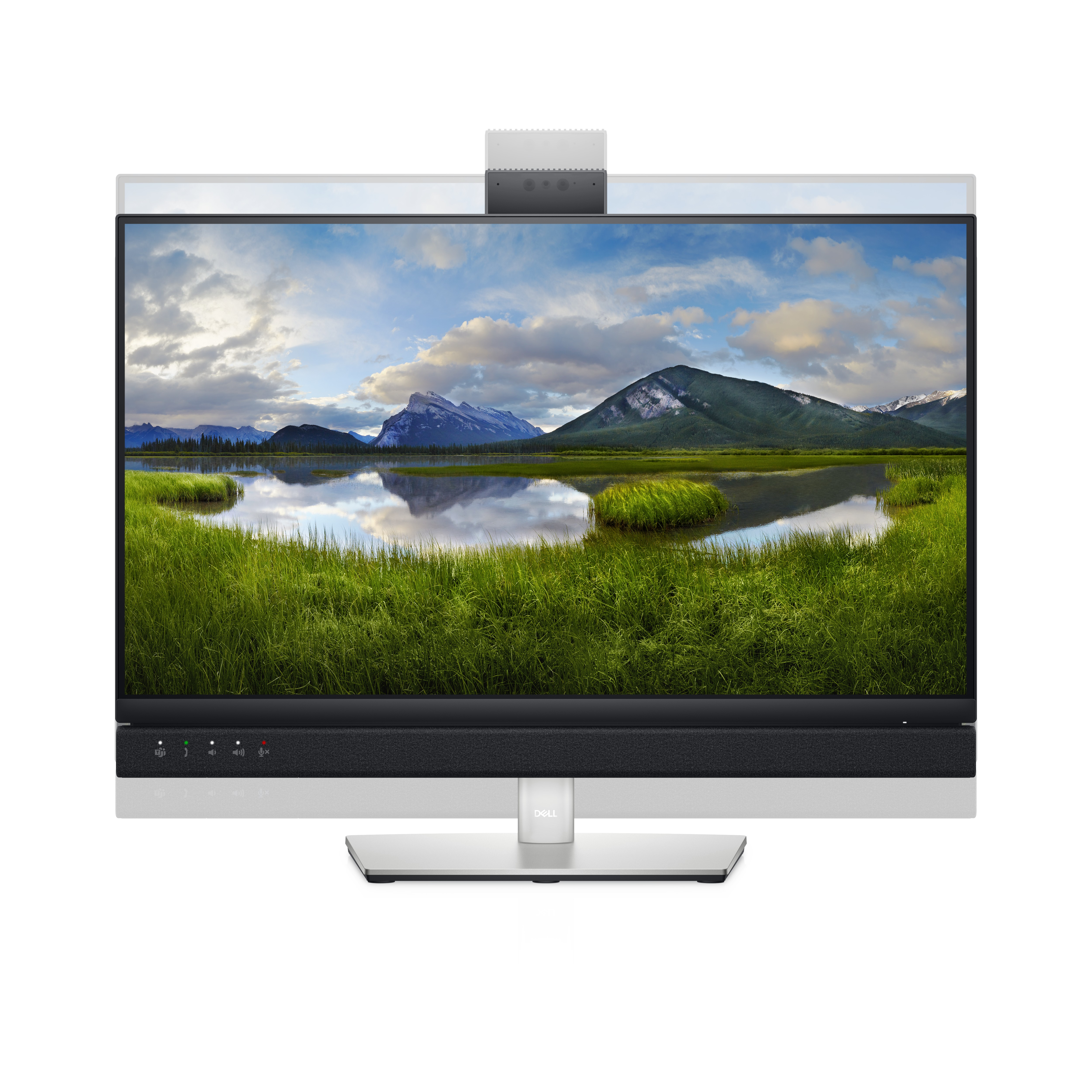 Dell - Monitor Dell C Series 24" C2422HE IPS FHD ComfortView Plus 99% sRGB Ethernet + USB-C (90W) + WebCam