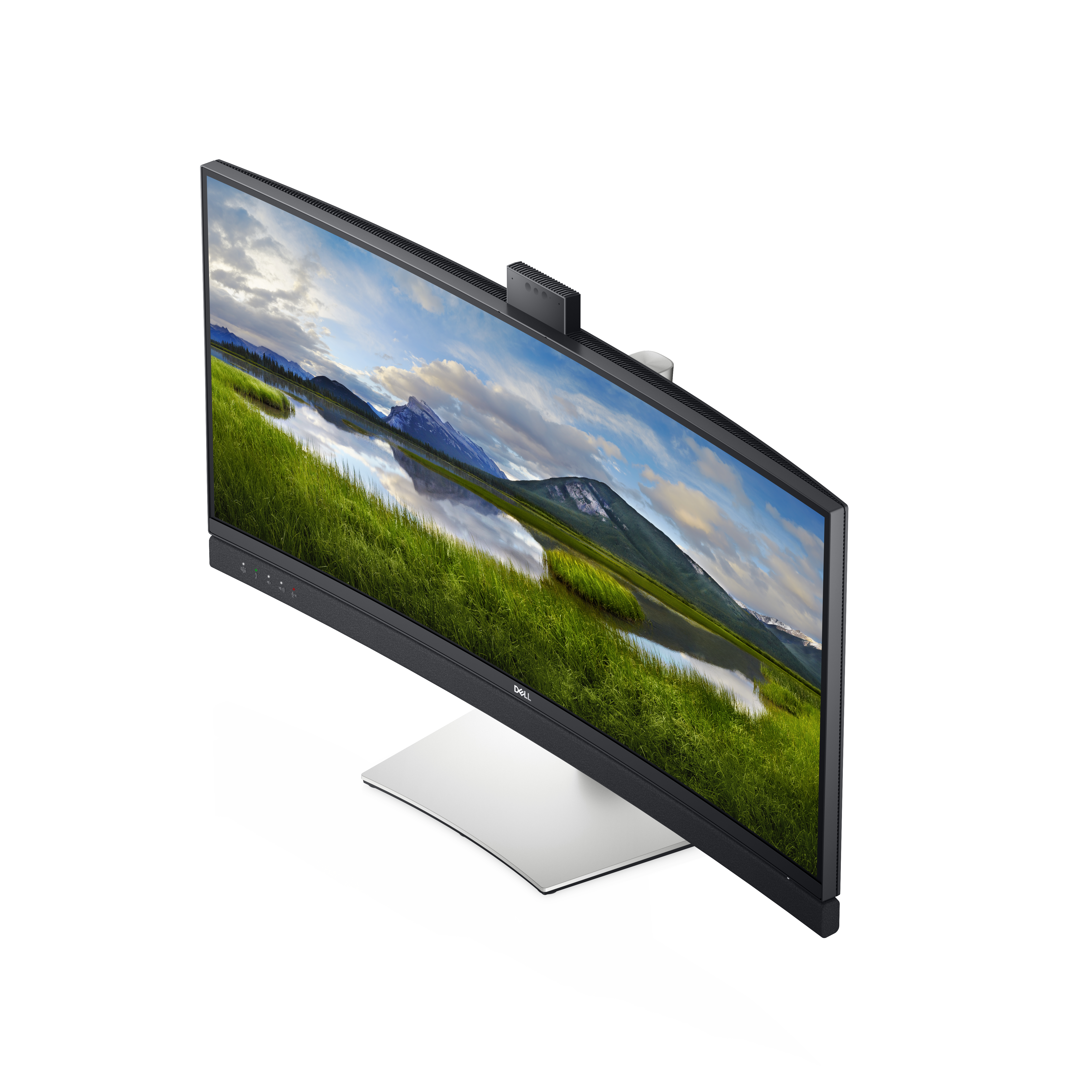 Dell - Monitor Curvo Dell C Series 34" C3422WE IPS WQHD ComfortView Plus Ethernet + USB-C (90W) + WebCam