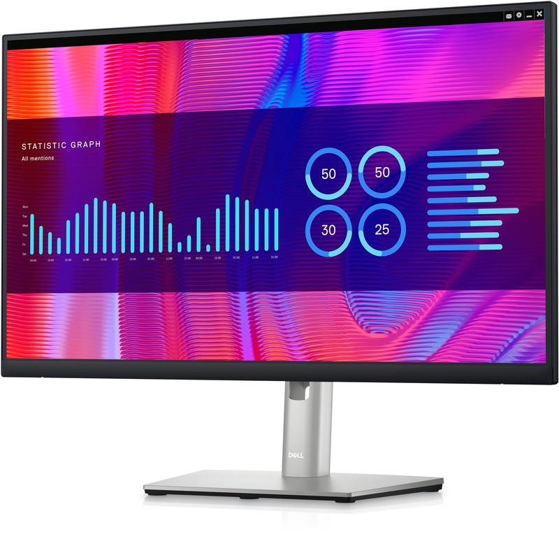 Dell - Monitor Dell P Series 24" P2423DE IPS QHD 60Hz 5ms USB-C (90W) SS USB (3.2 Gen1)