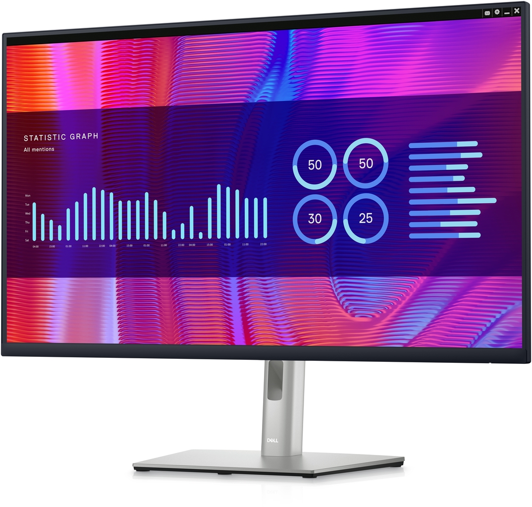 Dell - Monitor Dell P Series 31.5" P3223DE IPS QHD 60Hz 5ms USB-C (90W)