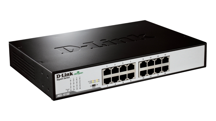 D-Link - Switch D-Link DGS-1008D 8 Portas Gigabit Unmanaged