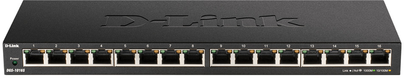 Switch D-Link DGS-1016S 16 Portas Slim Gigabit Unmanaged