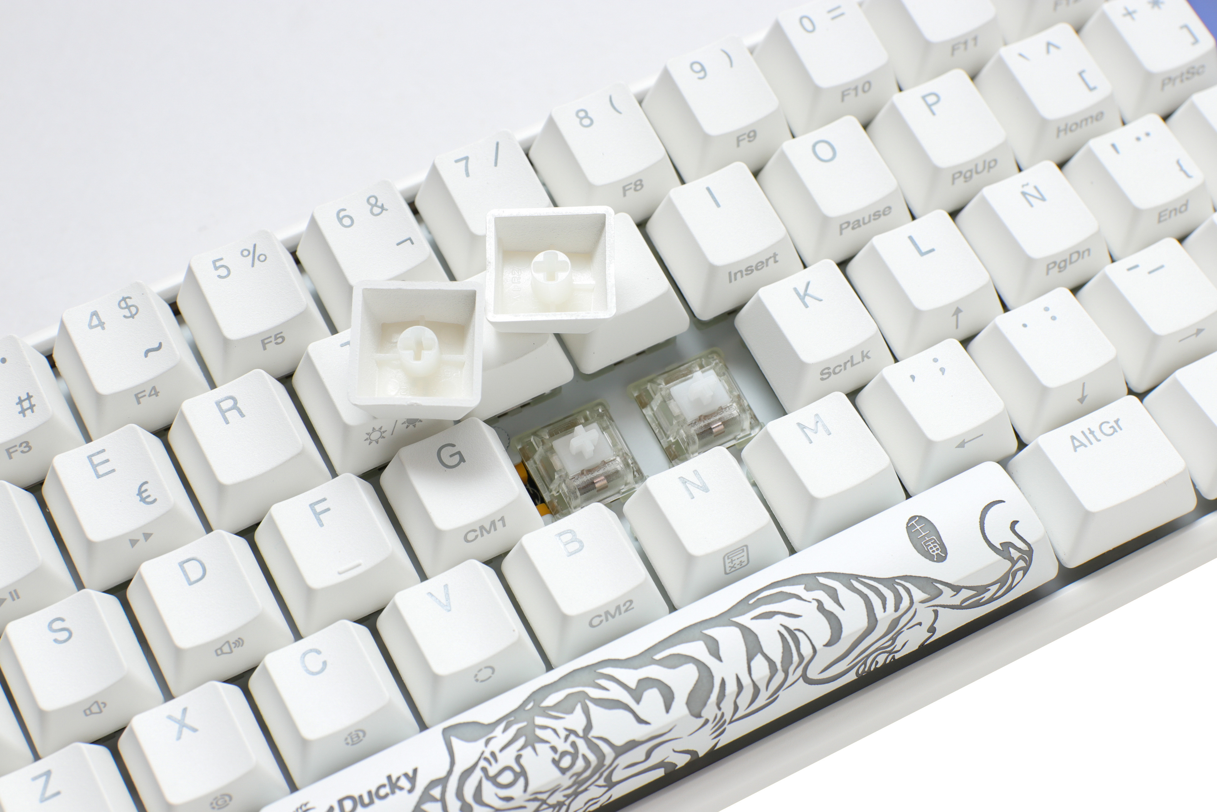 Ducky - Teclado Mecânico Ducky ONE 3 Classic 100% Pure White MX-Clear (ES)