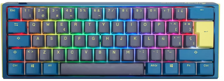 Ducky - Teclado Mecânico Ducky One 3 Daybreak Mini 60% RGB MX-Silver (ES)