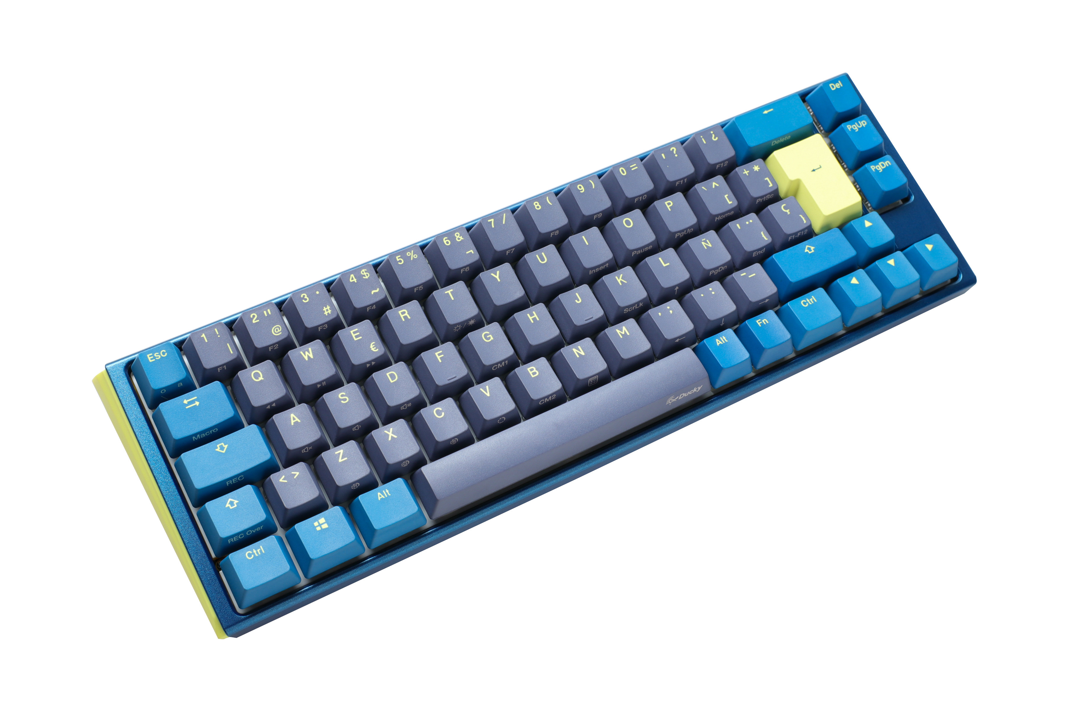 Ducky - Teclado Ducky One 3 Daybreak SF 65%, Hot-swappable, MX-Blue, RGB, PBT - Mecánico (ES)