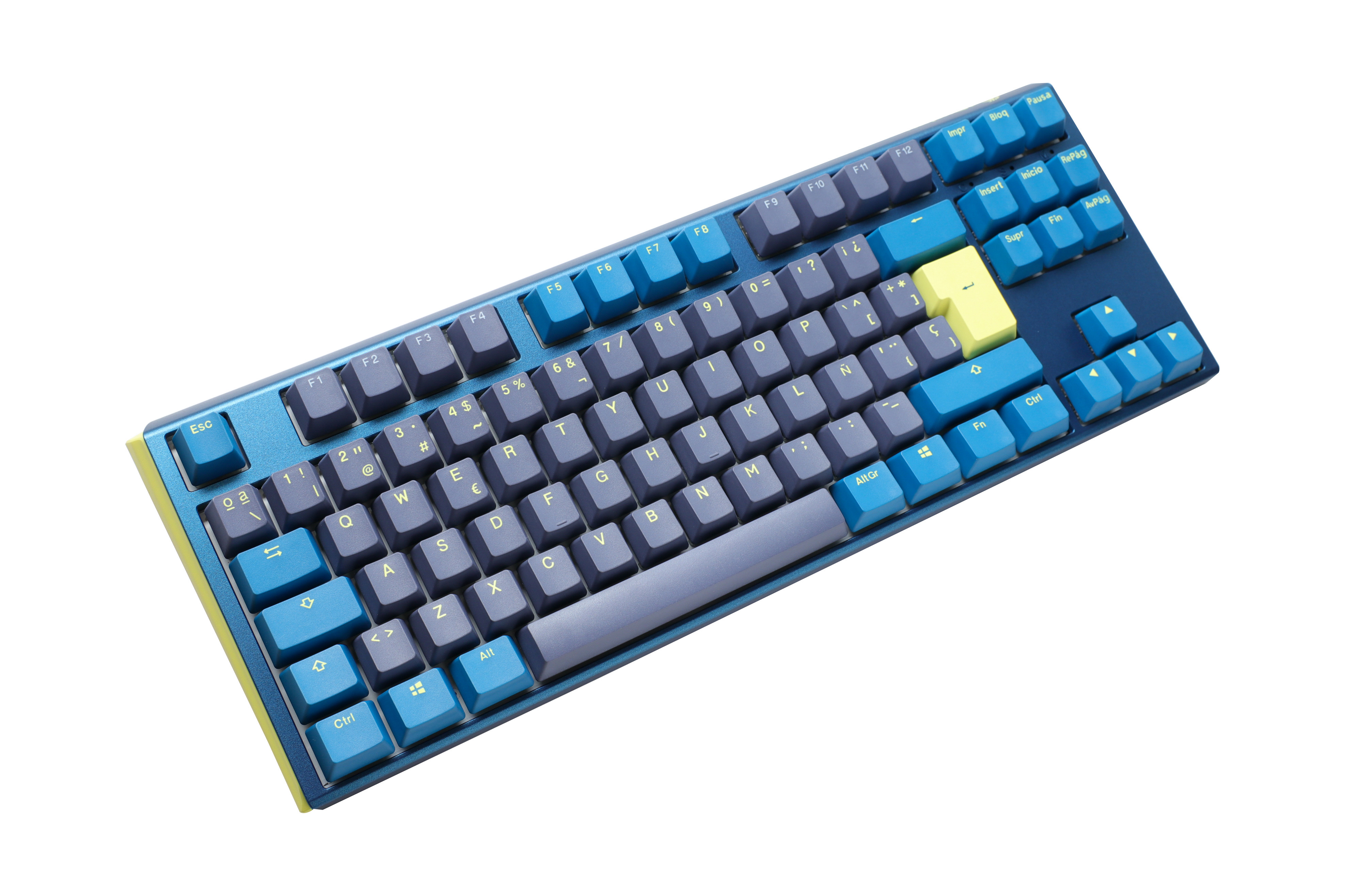 Ducky - Teclado Ducky One 3 Daybreak TKL, Hot-swappable, MX-Blue, RGB, PBT - Mecánico (ES)