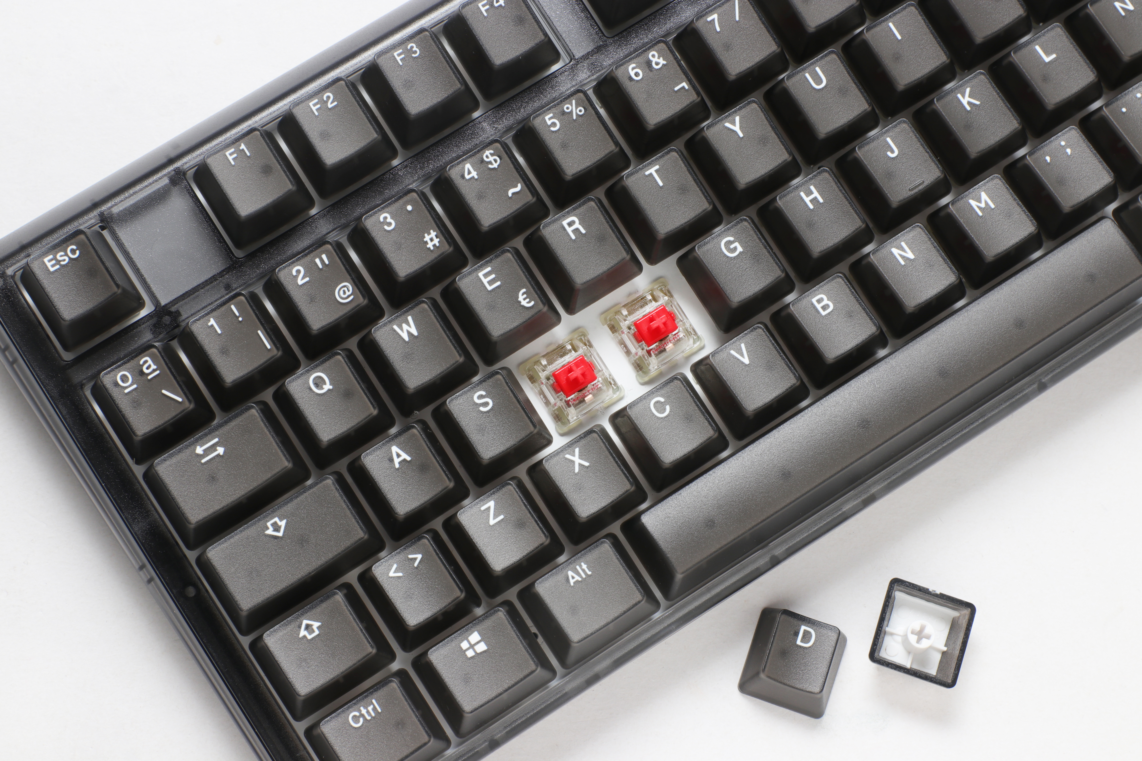 Ducky - Teclado Mecânico Ducky ONE 3 Aura Black TKL RGB MX-Red (ES)