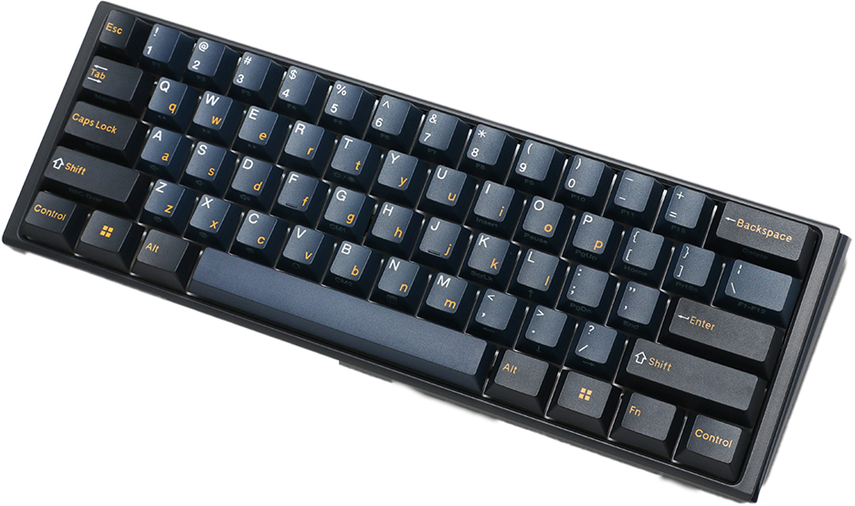 Ducky - Teclado Mecânico Ducky ONE 3 Pro Nazca Line 60% RGB 8K Polling Rate MX2A-Blue (ES)