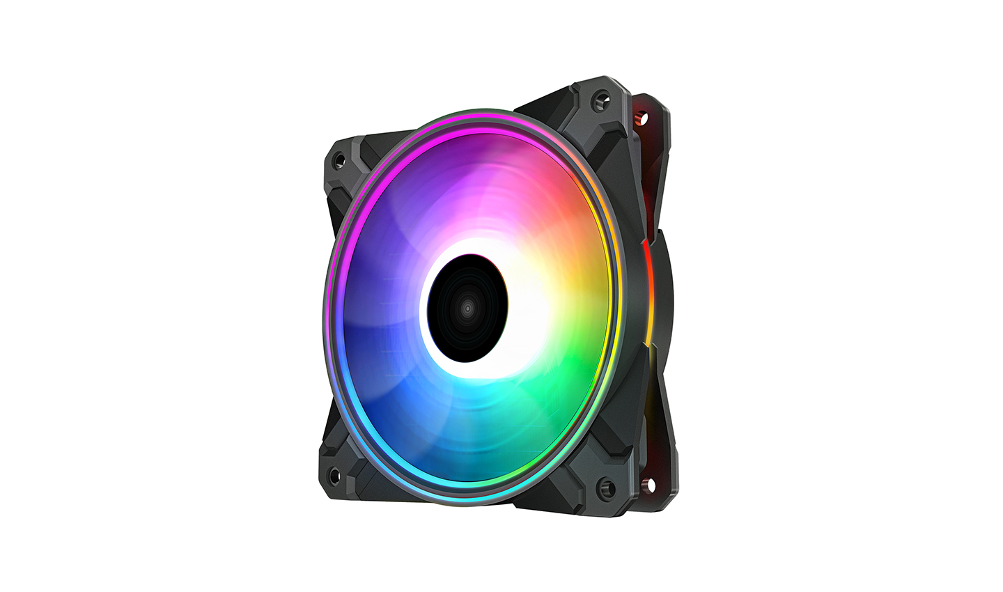 Deepcool - Ventilador Deepcool CF120 PLUS-RGB (Pack 3)