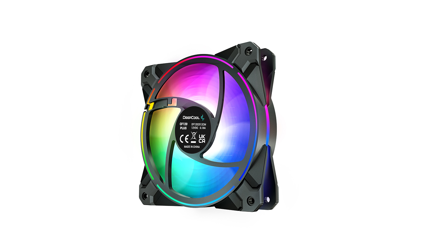 Deepcool - Ventilador Deepcool CF120 PLUS-RGB (Pack 3)
