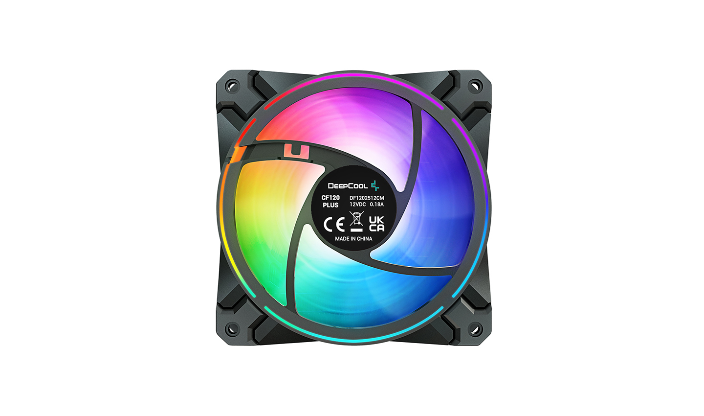 Deepcool - Ventilador Deepcool CF120 PLUS-RGB (Pack 3)