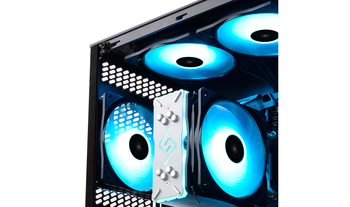 Deepcool - Ventilador Deepcool RF120 PWM RGB (Pack 3)