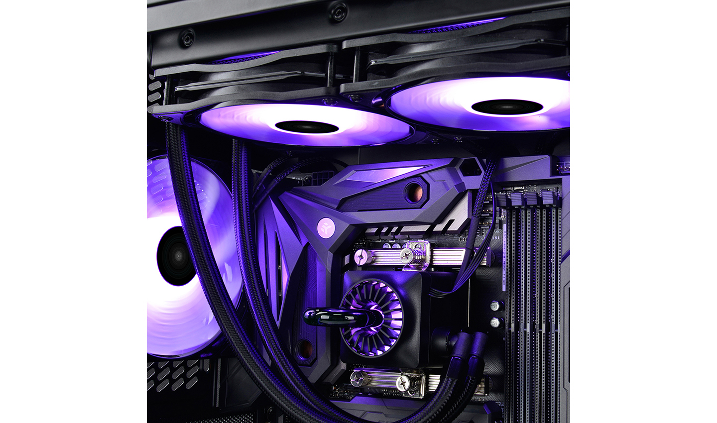 Deepcool - Ventilador Deepcool RF120 PWM RGB (Pack 3)
