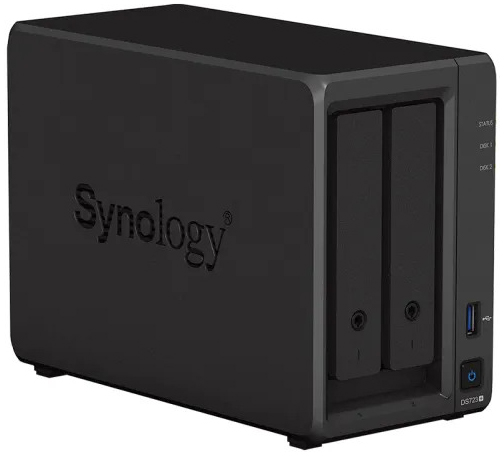 Synology - NAS Synology Disk Station DS723+ - 2 Baías - 2.6GHz-3.1GHz 4-core - 2GB RAM