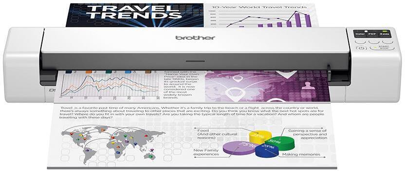  - Escáner Portátil Brother DS-940DW A4 Duplex WiFi