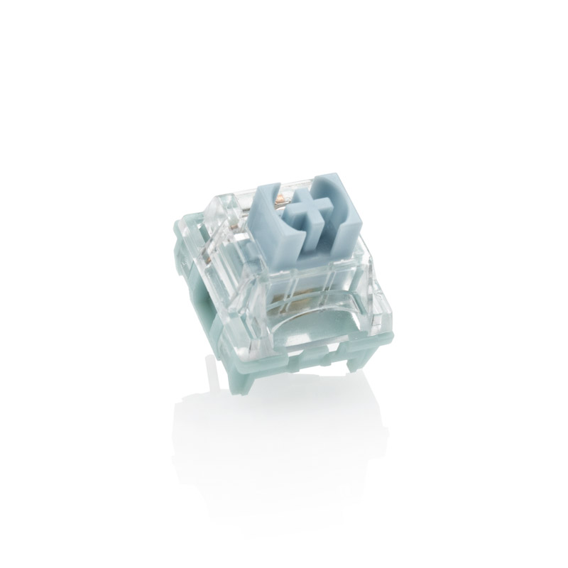 Ducky - Pack 110 Switches Ducky TTC Bluish White, Mecánicos, 3-Pin, linear, MX-Stem, 42g