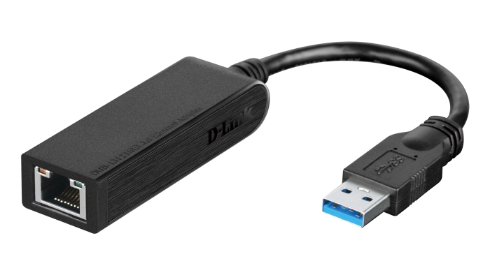 Adaptador Gigabit D-Link USB 3.0 Macho para Ethernet Gigabit