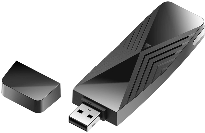 Adaptador Gigabit USB D-Link DWA-X1850 Adaptador Gigabit USB AX1800 Wi-Fi 6