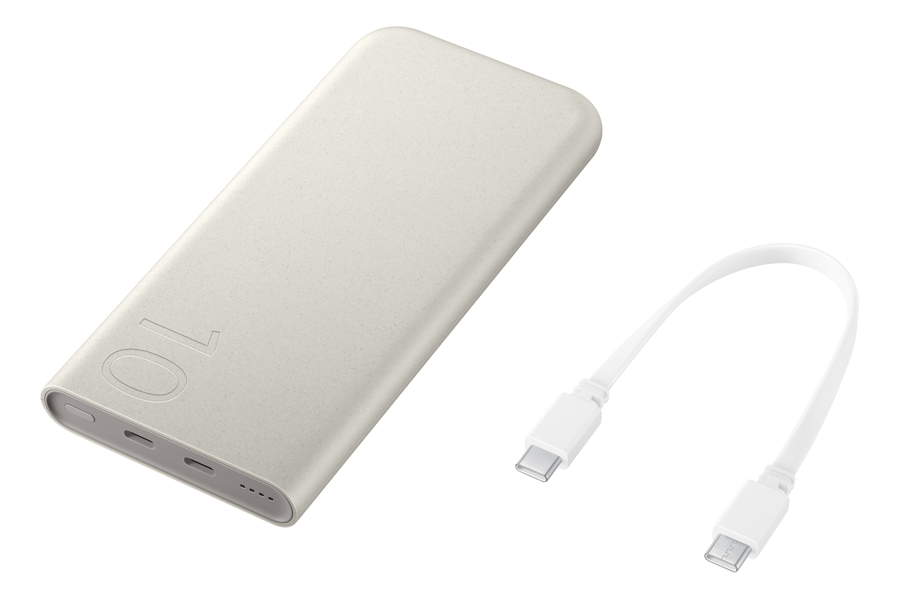 Samsung - Powerbank Samsung Galaxy (10000 mAh - USB-C - Bege)