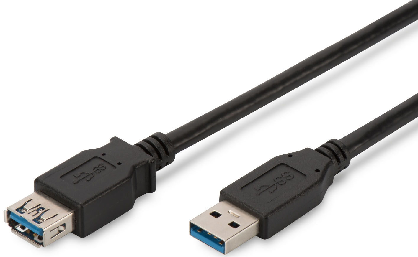 Ewent - Cable USB 3.0 Ewent Tipo A Macho para Tipo A Hemea 1 M Negro