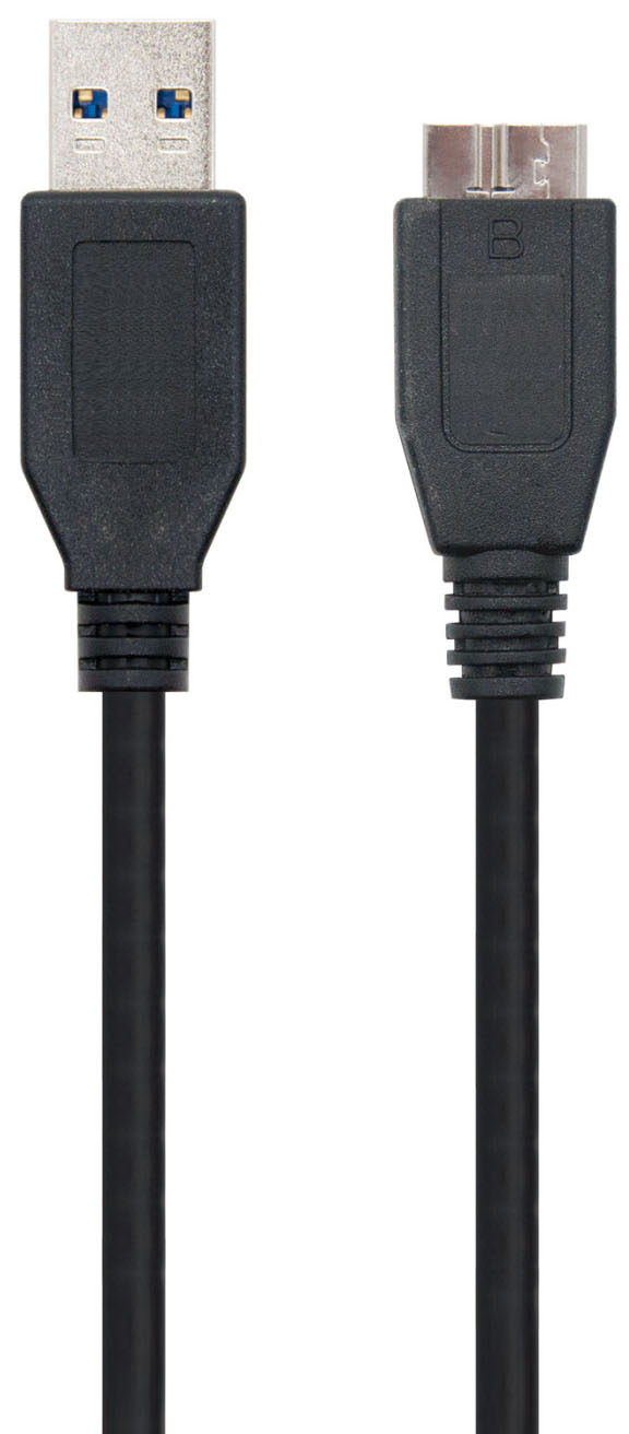 Ewent - Cable USB 3.0 Ewent Tipo A Macho para Micro B Macho 1.8 M