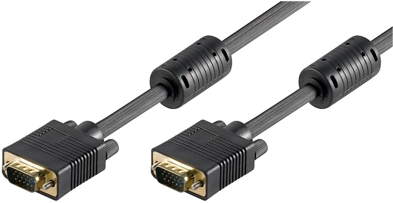 Cable HDMI Ewent VGA/SVGA 15pin HD plug M/M com ferrites 30m