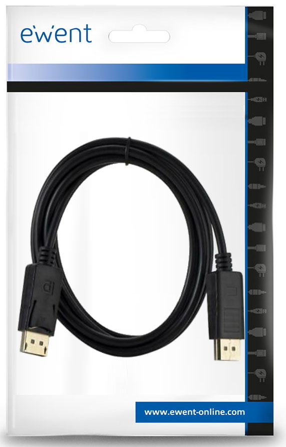 Ewent - Cable DisplayPort Ewent DisplayPort 1.4 AWG30 8K@60Hz / 4K@240Hz 1 M