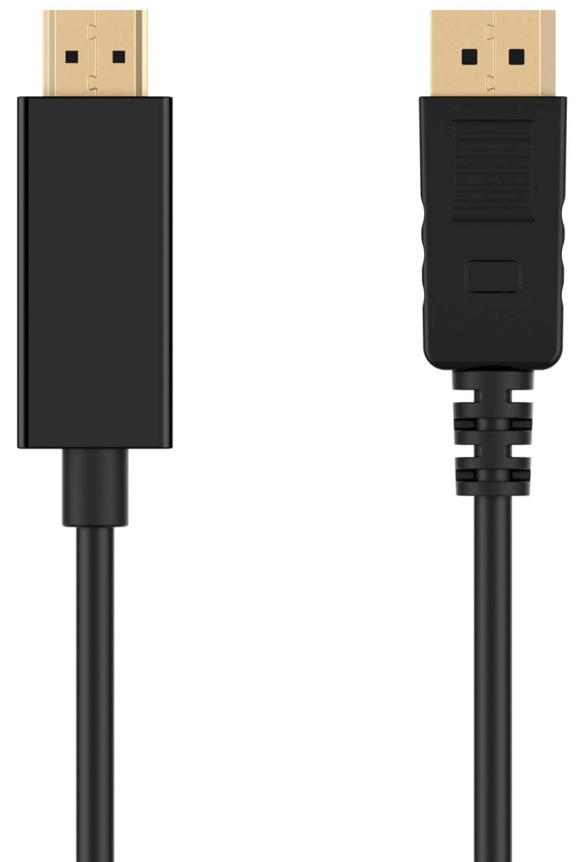 Ewent - Cable Conversor Ewent DisplayPort 1.2 para HDMI 1.2 Macho/Macho 1 M Negro