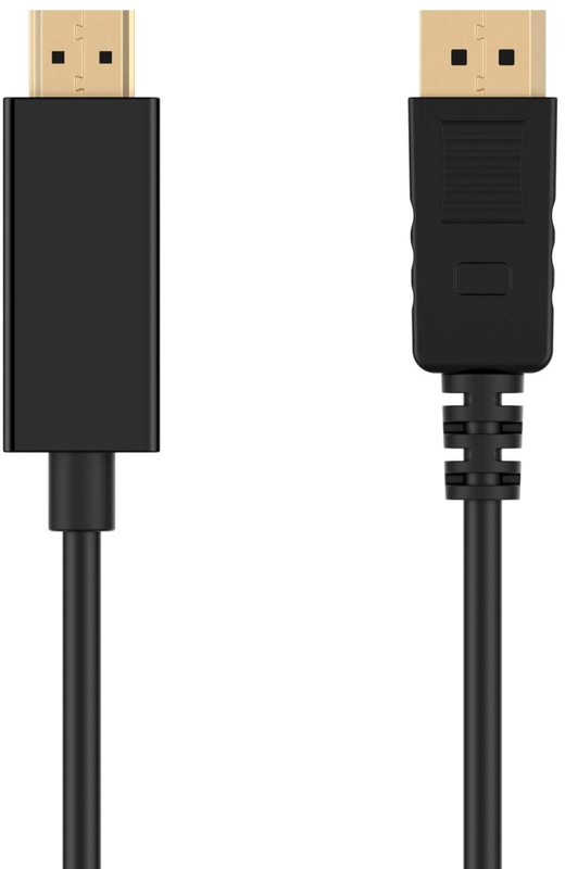 Ewent - Cable Conversor Ewent DisplayPort 1.2 para HDMI 1.2 Macho/Macho 1.8 M Negro