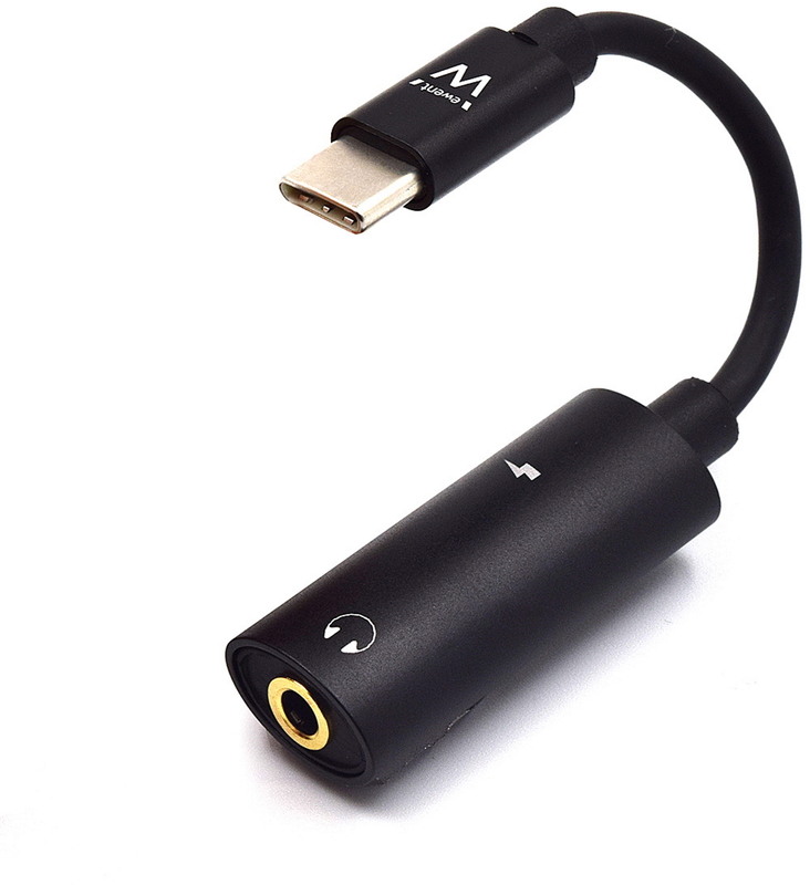 Adaptador Gigabit de Audio Ewent USB-C c/Alimentación