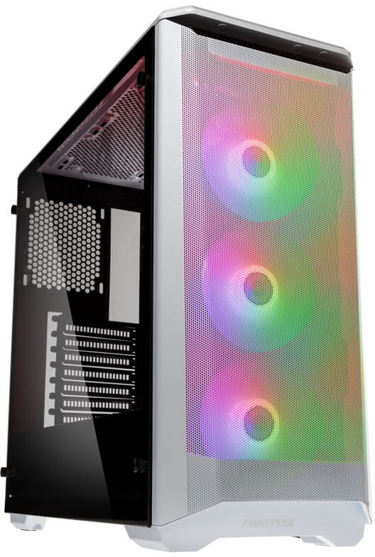 Phanteks - ** B Grade ** Caja ATX Phanteks Eclipse P400 Air Vidro Temperado Mesh DRGB Blanco