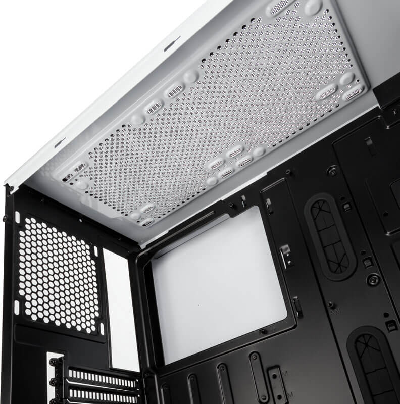Phanteks - ** B Grade ** Caja ATX Phanteks Eclipse P400 Air Vidro Temperado Mesh DRGB Blanco