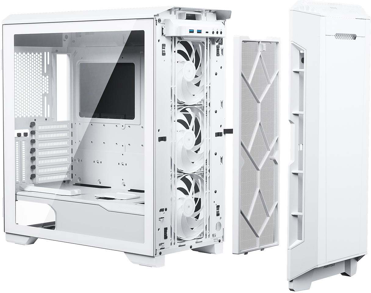 Phanteks - ** B Grade ** Caja ATX Phanteks Eclipse P600S Silent Vidrio Templado Blanco
