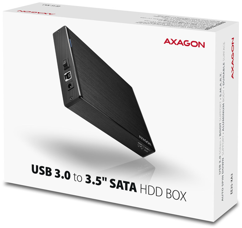 AXAGON - Caja Externo AXAGON EE35-XA3 USB 3.0 - SATA 3,5"