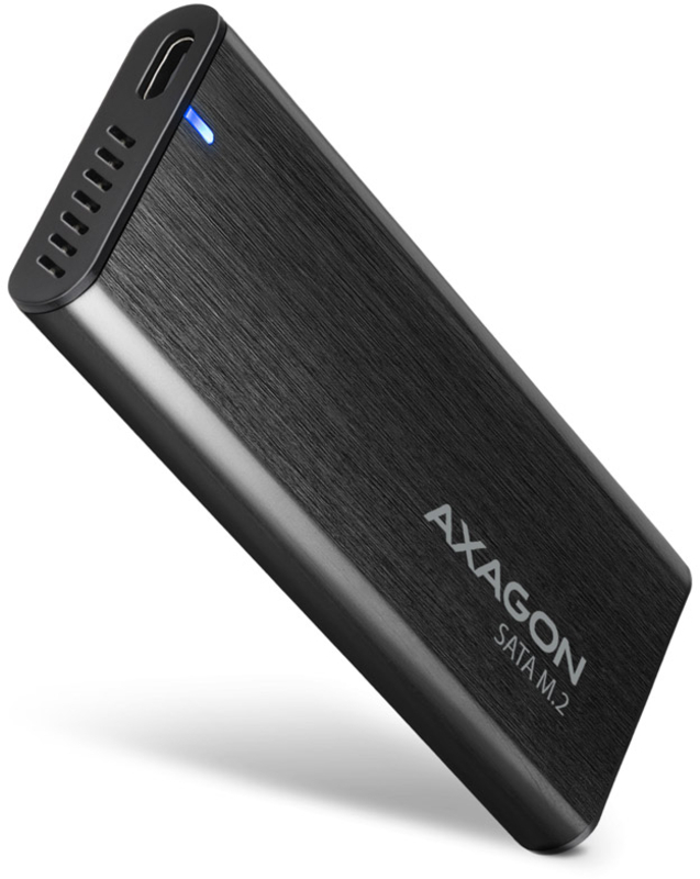 AXAGON - Caja Externa AXAGON EEM2-SBC para M.2/SSD USB-C 3.2 Gen2 - Negro