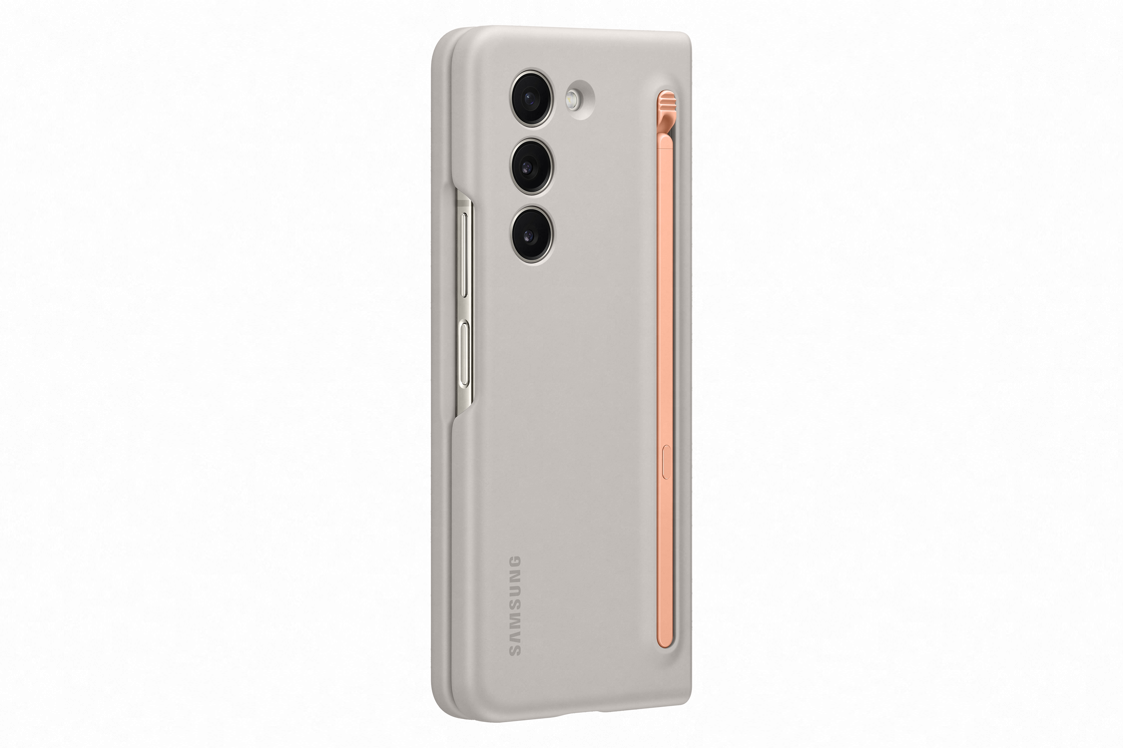 Samsung - Funda Samsung Fold5 Slim S-pen Beige