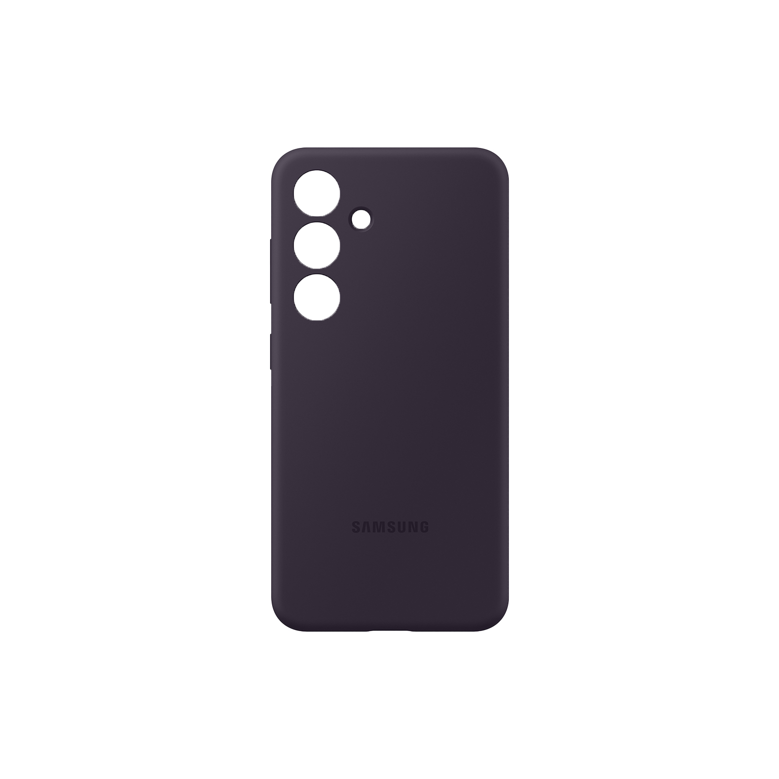 Samsung - Funda de Silicona Samsung Galaxy S24 Negro Purpura