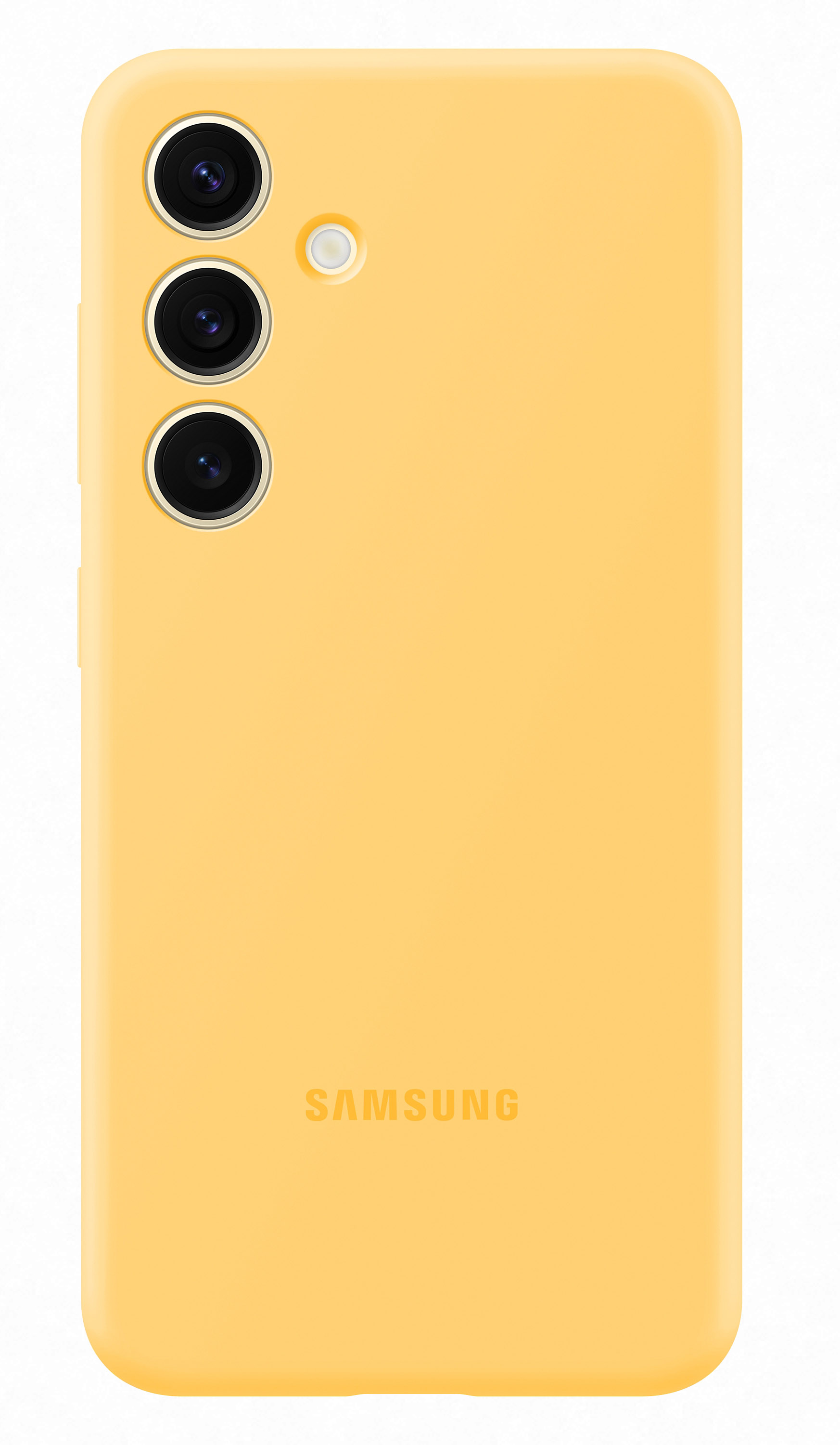 Funda de Silicona Samsung Galaxy S24 Amarillo