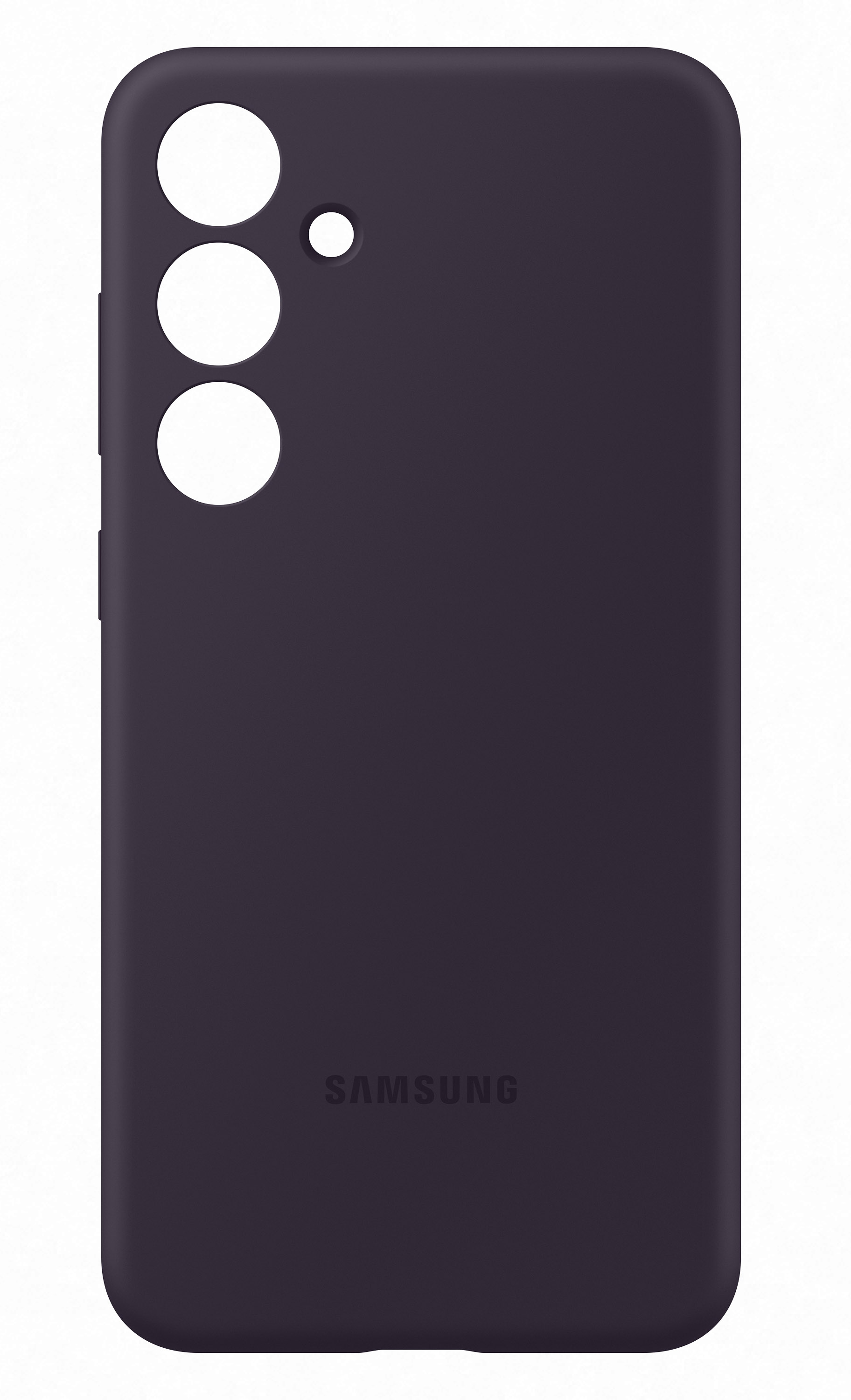 Funda de Silicona Samsung Galaxy S24+ Negro Purpura