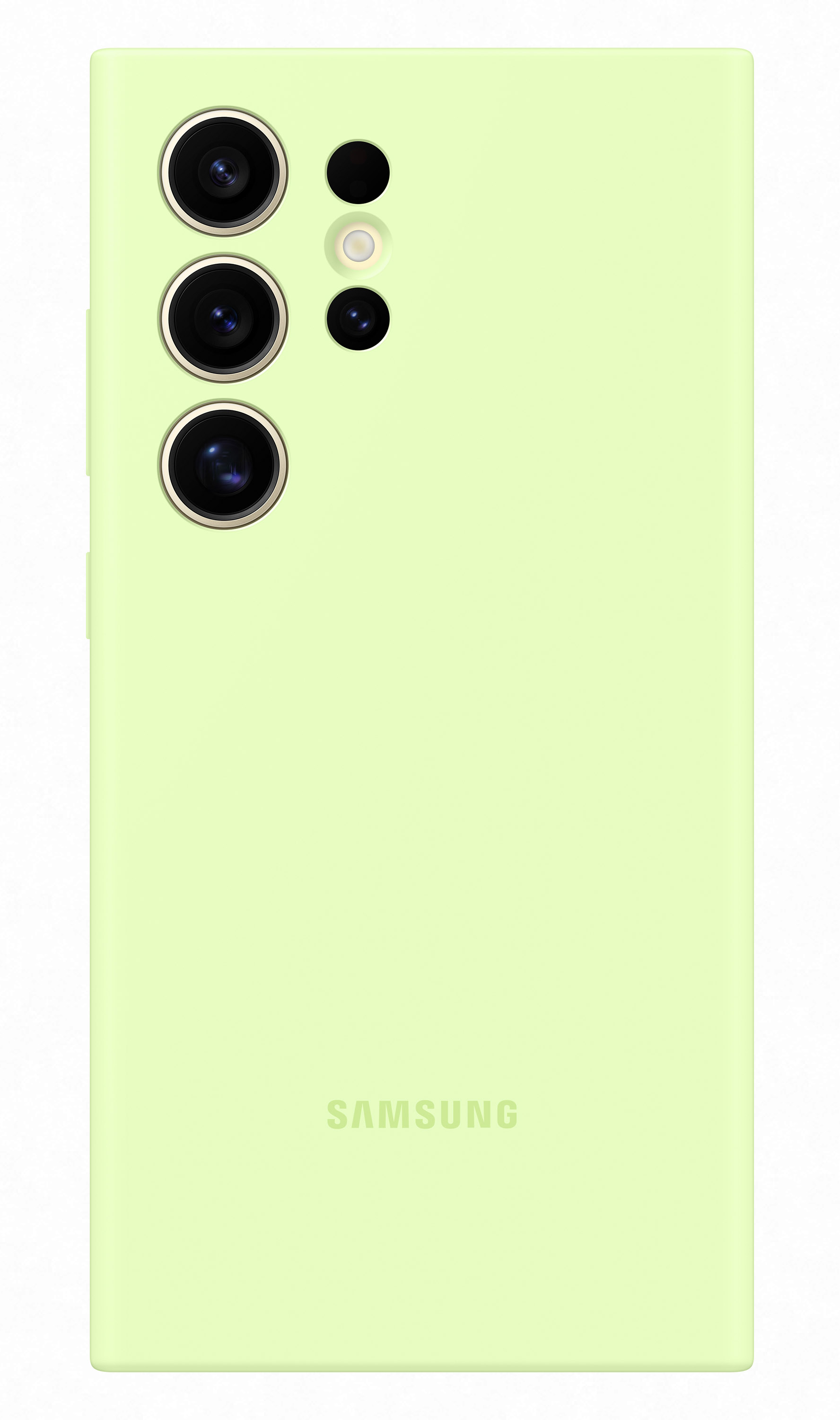 Samsung - Funda de Silicona Samsung Galaxy S24 Ultra Verde