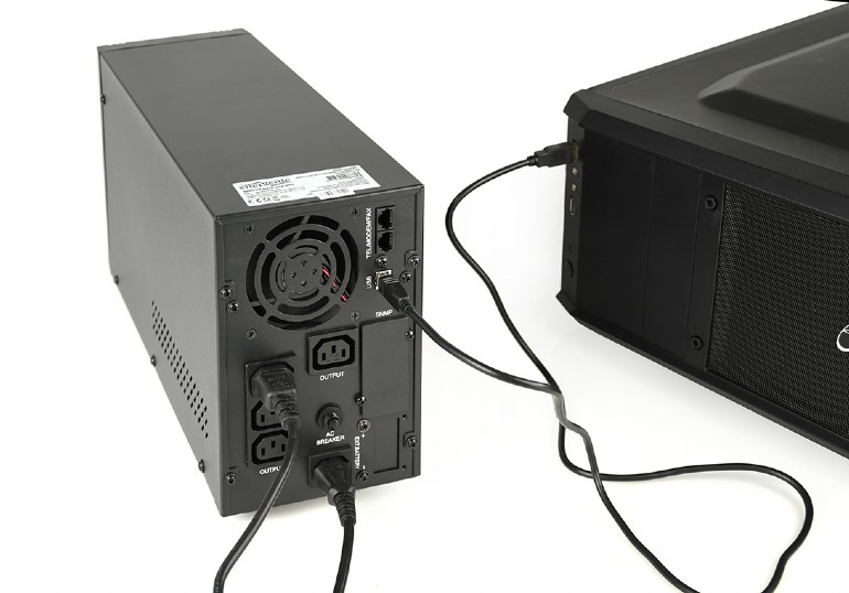 Gembird - UPS Gembird EG-UPS-PS2000-01 2000VA IEC/USB Negro