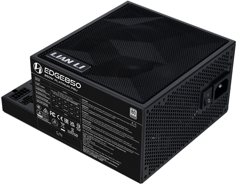 Lian Li - Fuente Modular Lian Li Edge 850W 80+ Platinum Negra