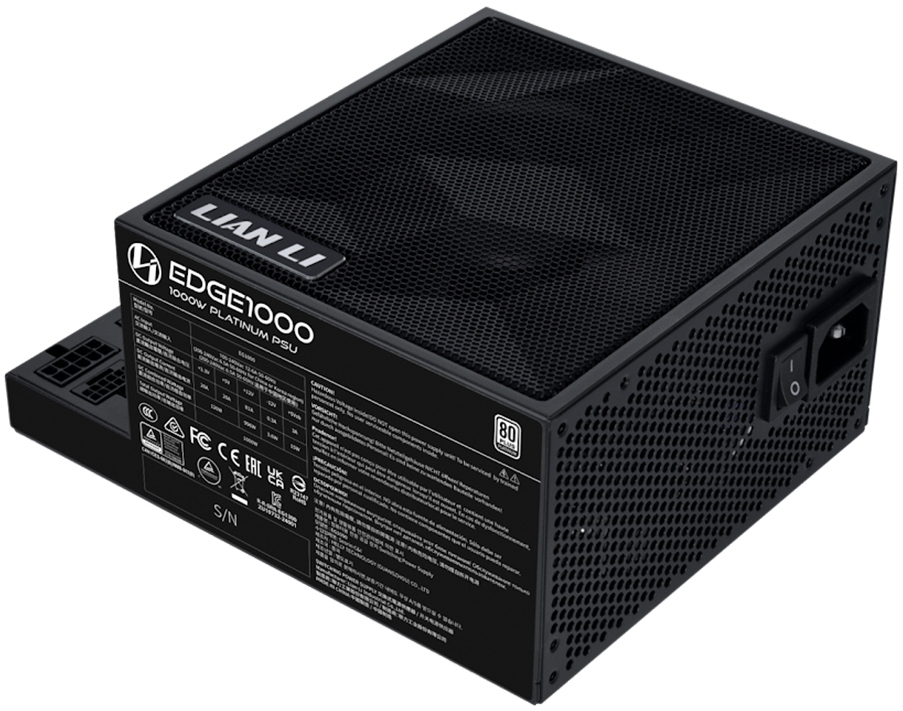 Lian Li - Fuente Modular Lian Li Edge 1000W 80+ Platinum Negra