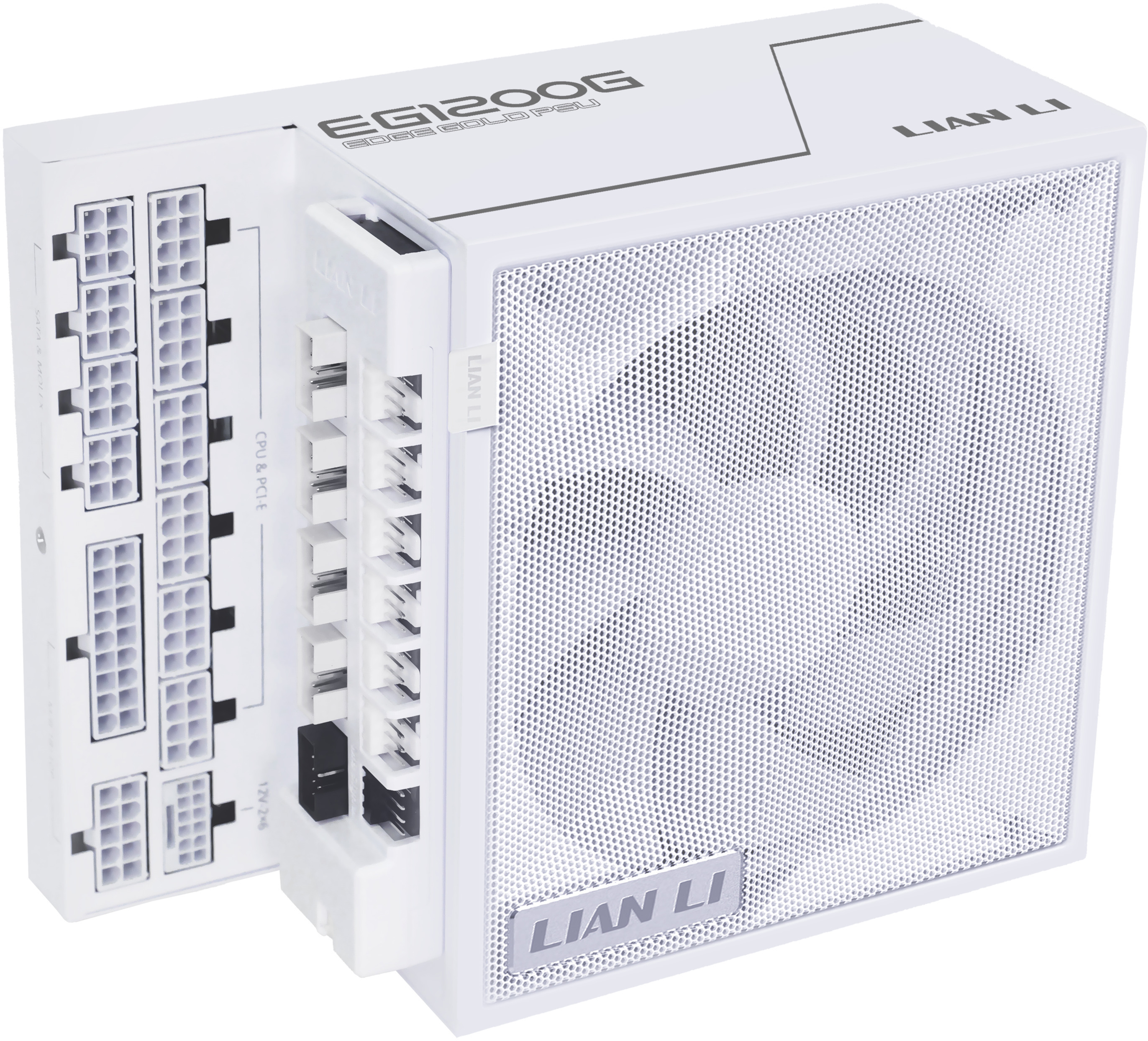 Lian Li - Fuente Modular Lian Li Edge 1200W 80+ Gold Blanca