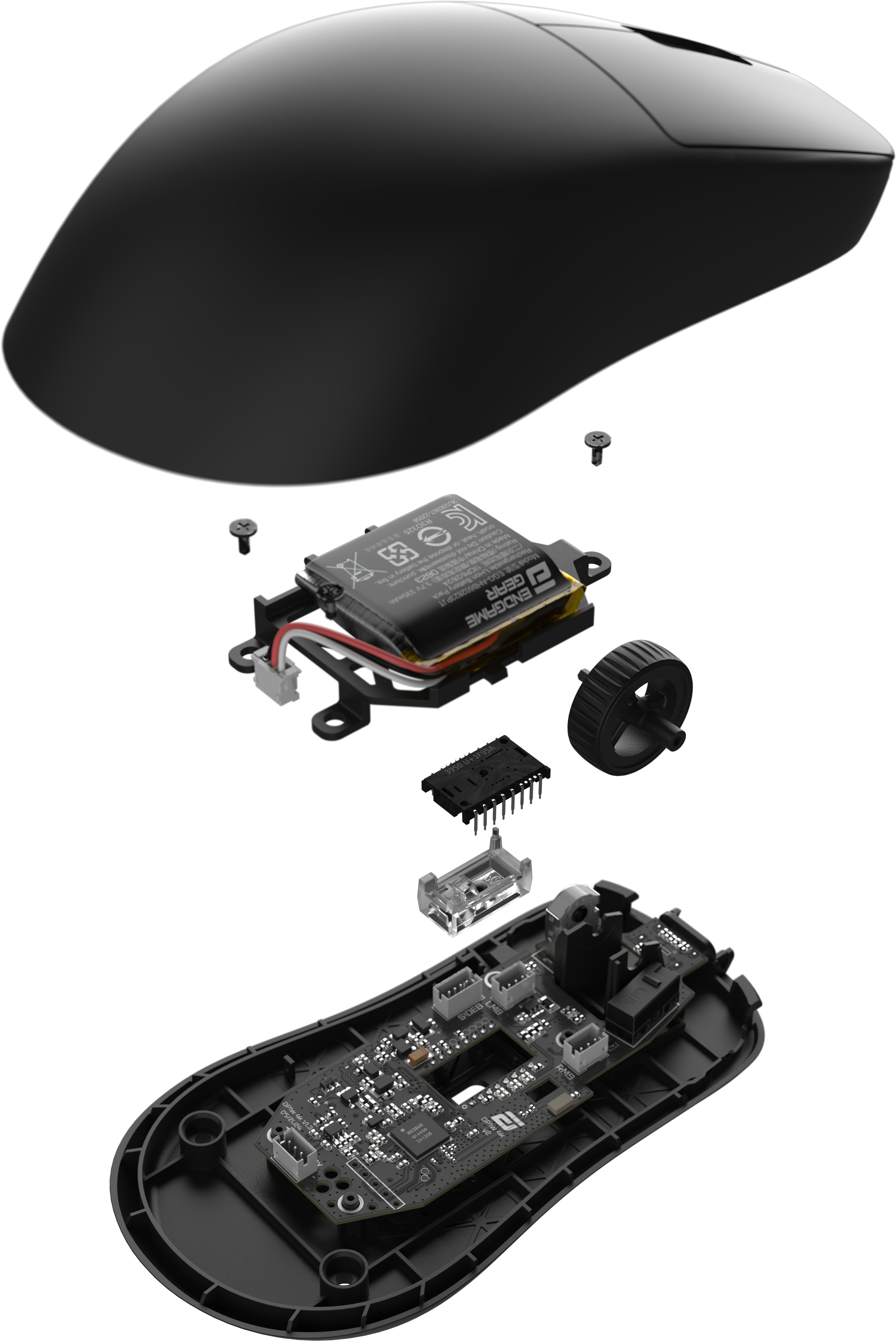 Endgame Gear - Ratón Gaming Endgame Gear OP1w 4k V2 Wireless Gaming Mouse - Negro