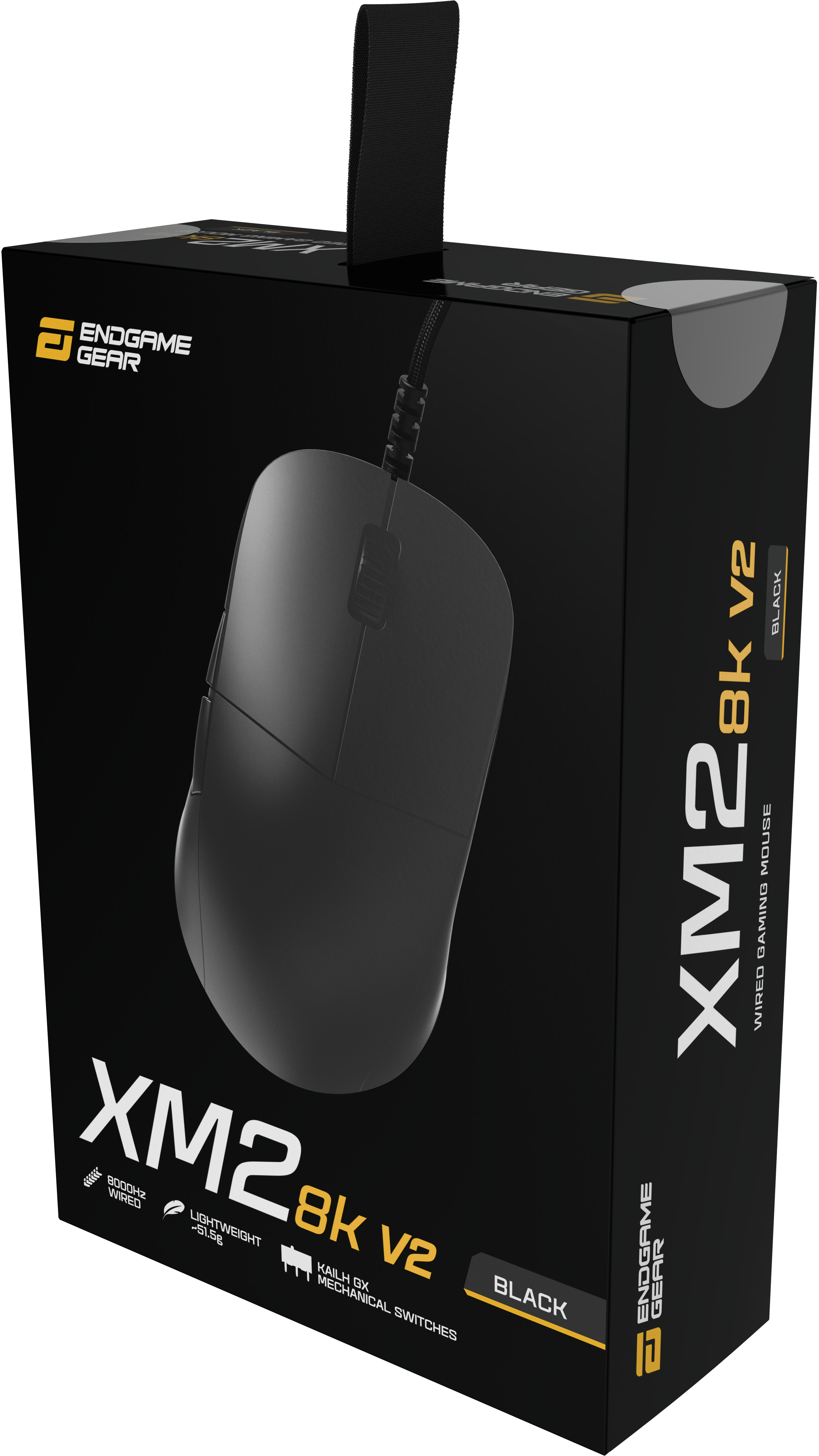Endgame Gear - Ratón Gaming Endgame Gear XM2 8k V2 - Negro