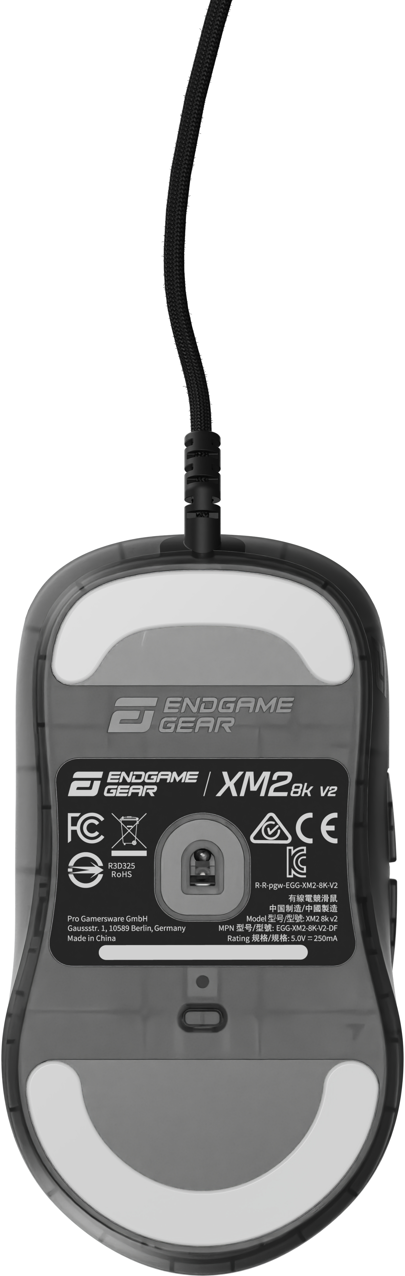 Endgame Gear - Ratón Gaming Endgame Gear XM2 8k V2 - Dark Frost