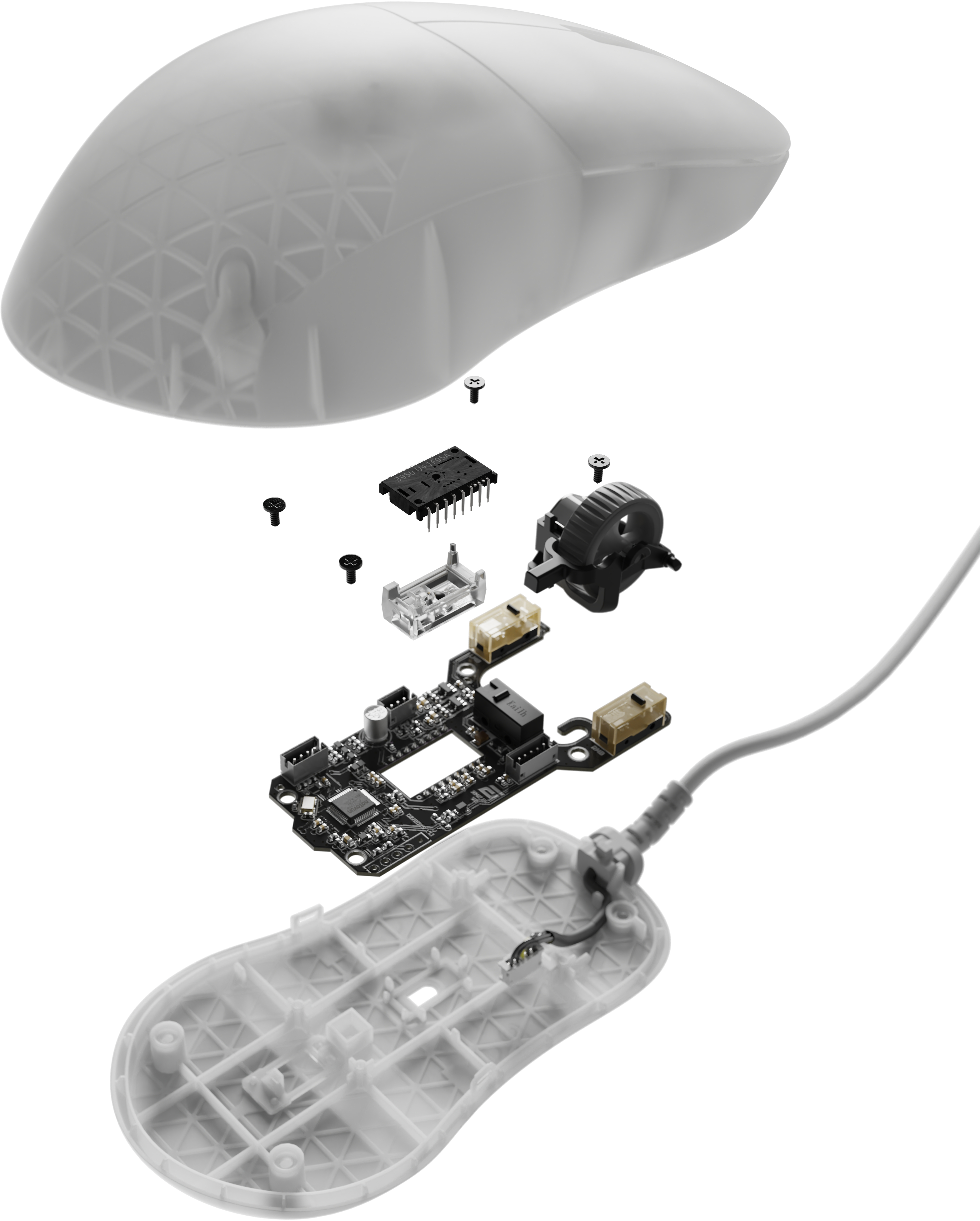Endgame Gear - Ratón Gaming Endgame Gear XM2 8k V2 - White Frost