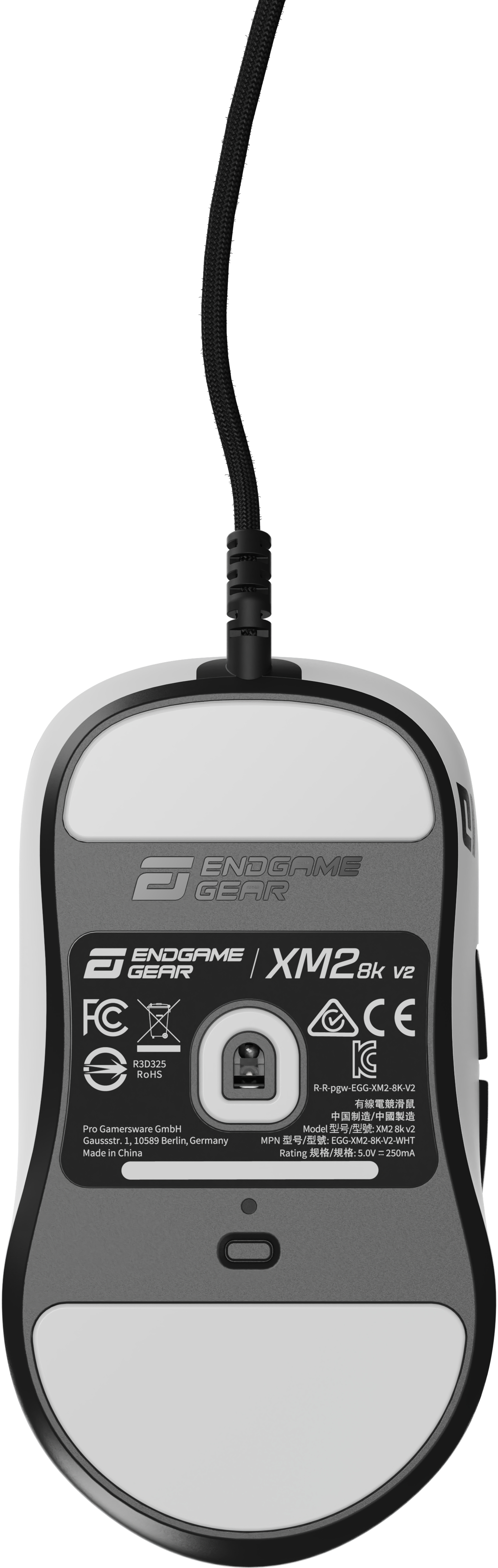 Endgame Gear - Ratón Gaming Endgame Gear XM2 8k V2 - Blanco